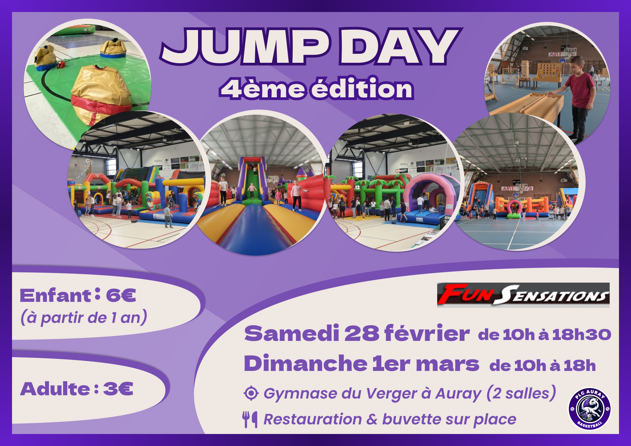 Jump Day est de retour à Auray les 28 février et 1er mars !