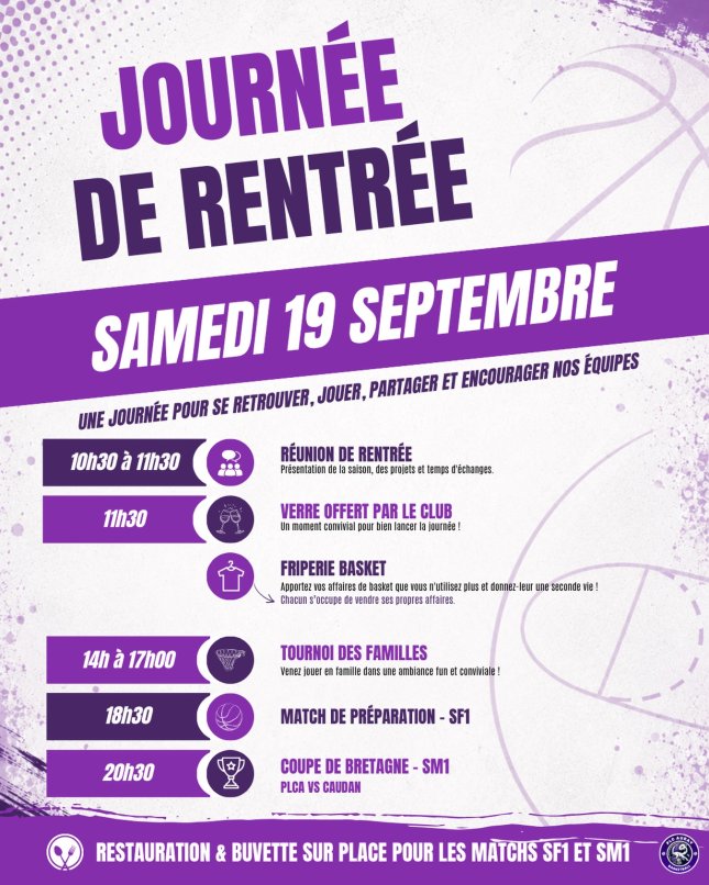 JOURNÉE DE RENTRÉE DU PLCA !